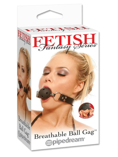 Fetish Fantasy Breathable Ball Gag Black 1